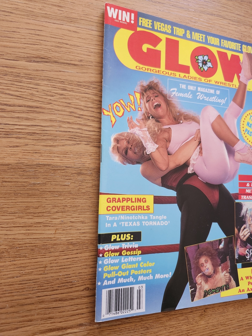 GLOW 1988 Women Of Wrestlimg Magazine Cover - Featuring Tara Southern Belle - Picture 3 of 9